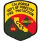 EagleEmblems PM7811 Patch-CDF Fire Protection (Large) (4-5/8")